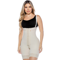 New invisible High waist push up panty with zipper - Strapless - C4435C
