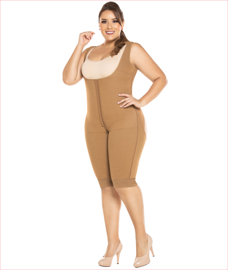 Post Op One piece girdle high back - C9019